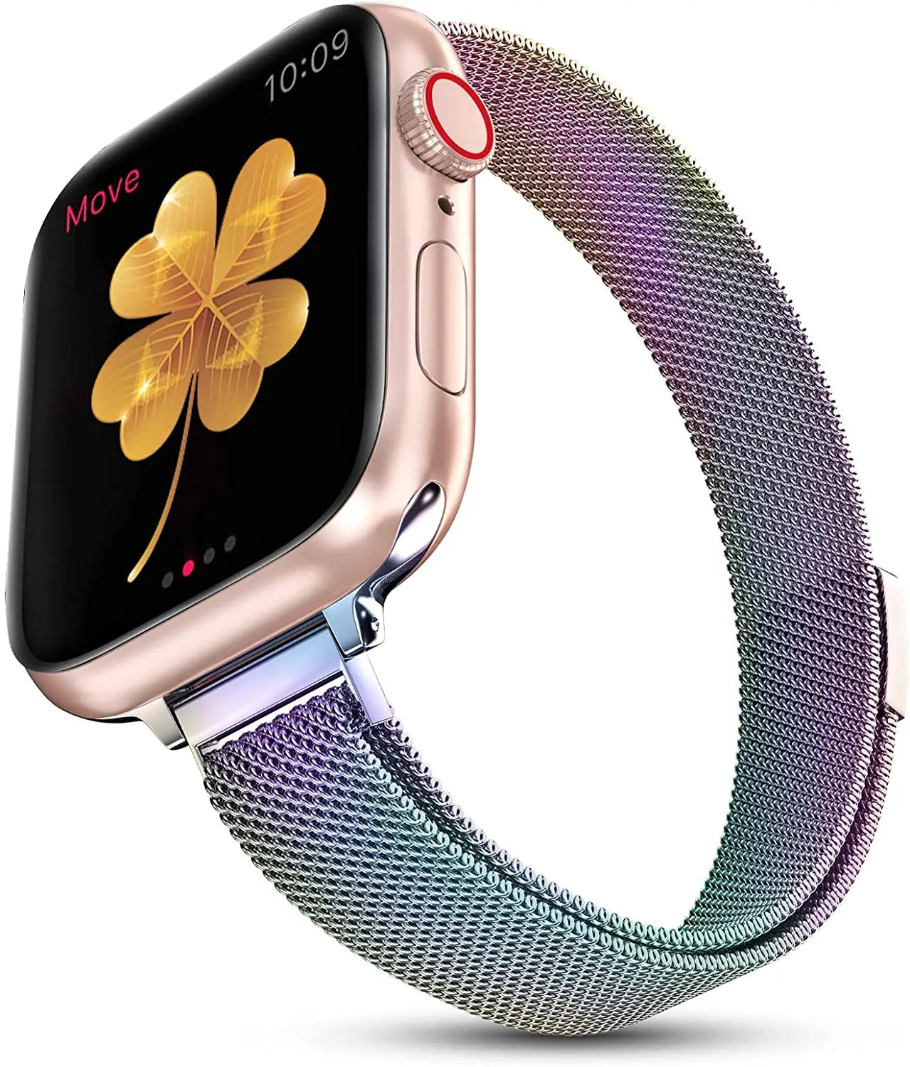 Magnetic Loop band For Apple Watch band 40mm 44mm 45mm 41mm 42mm 38mm Slim Stainless steel band Apple Watch Series 3 4 5 6 SE 7