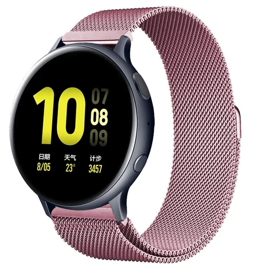 Strap for Samsung Galaxy watch Active 2/4/5/5Pro 44mm/40mm Magnetic loop 20mm 22mm Bracelet Galaxy Watch 6 4 classic 46mm 42mm