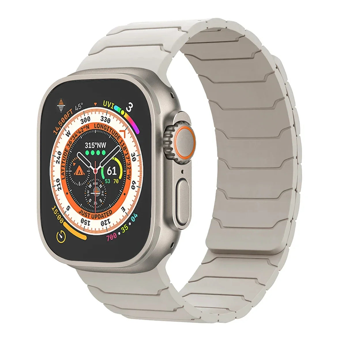 Magnetic band for Apple Watch band Ultra 2 49mm 46mm 44mm 41mm 45mm 42mm Silicone band Apple Watch Series 10 9 8 7 6 5 4 SE band