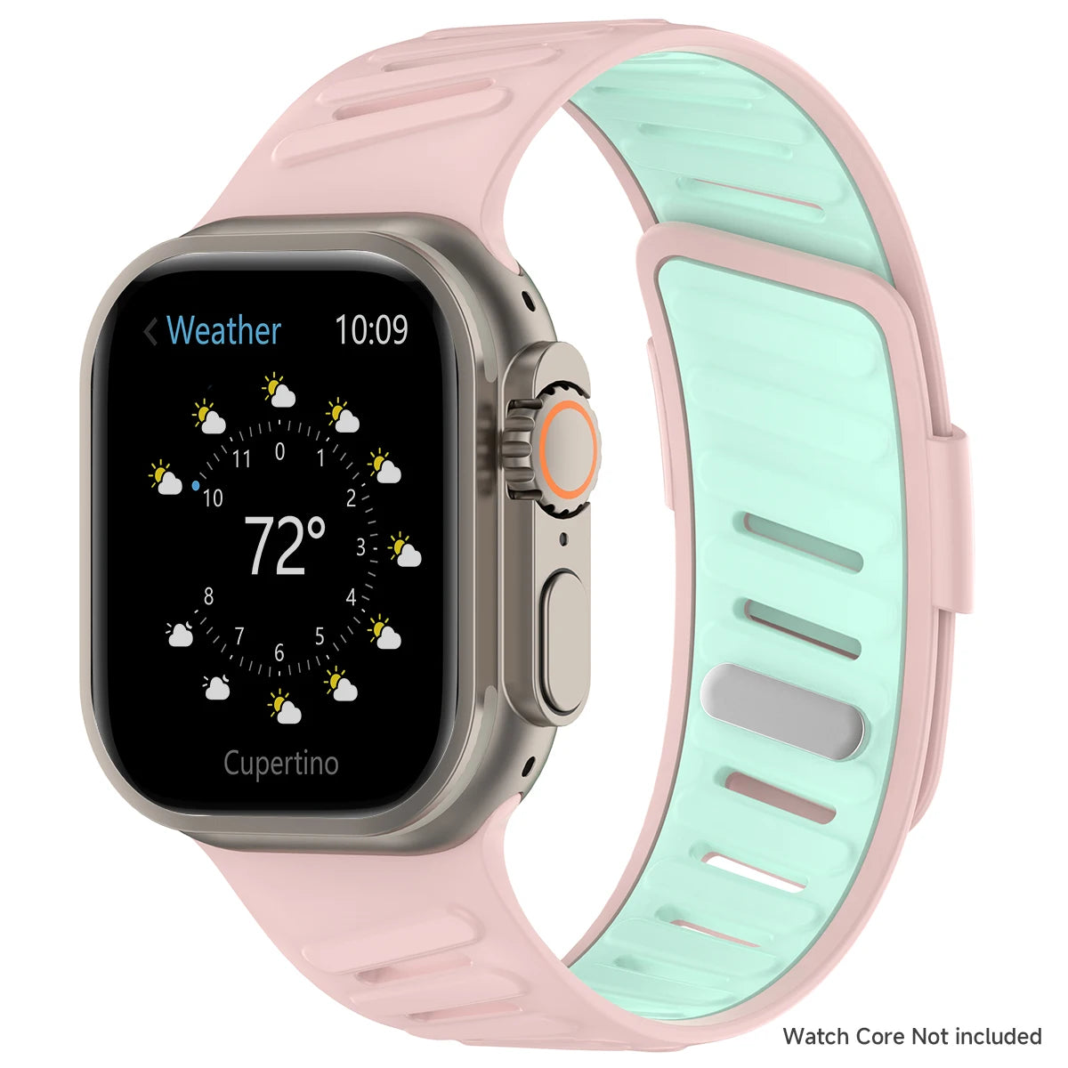 Silicone Sport band For Apple Watch Ultra 2 3 49mm band 42mm 44mm 45mm 46mm Slanted Buckle band for Apple Watch 11 10 9 8 7 6 5 4 SE 3