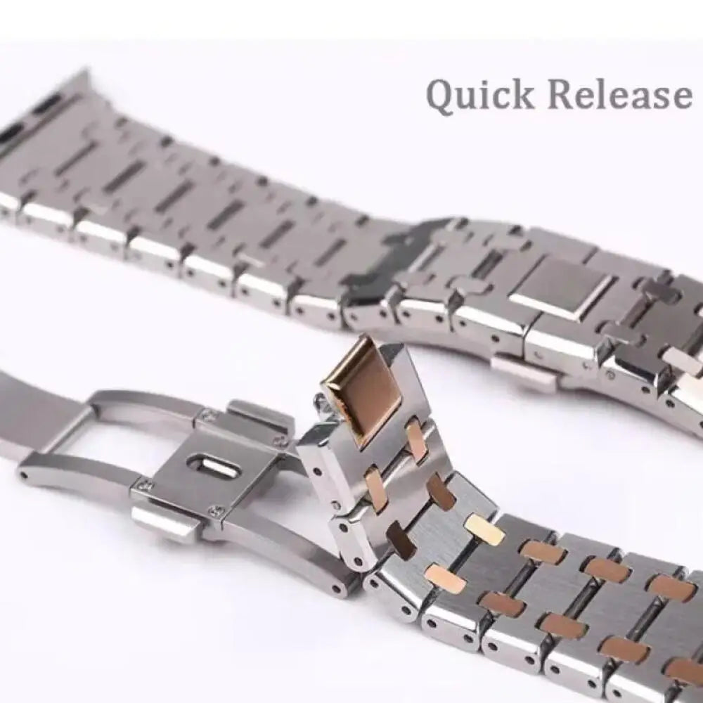 Luxury metal band For Apple Watch Series 11 46mm 42mm Ultra 3 49mm 45mm 41mm Stainless Steel band Apple Watch 10 9 SE3 40mm 44mm