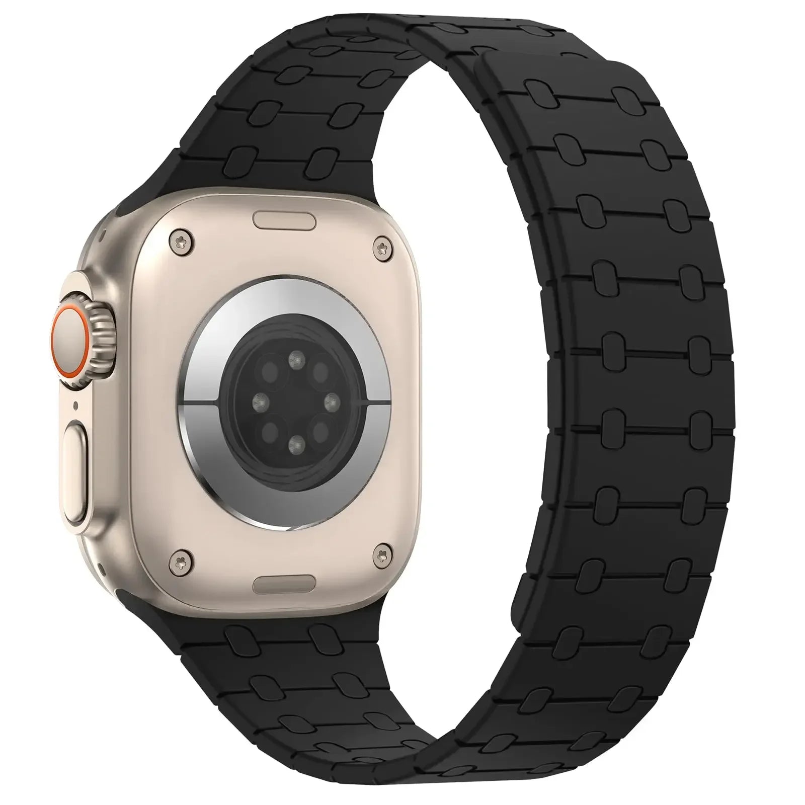 Magnetic Silicone band for Apple Watch band Ultra 3 49mm 44mm 40mm 42mm 46mm 45mm band For Apple Watch Series11 10 9 8 7 6 SE 5 4 38mm