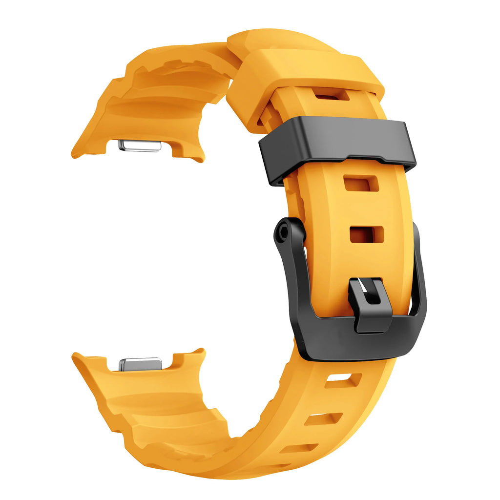 Trail Silicone Band for Samsung Galaxy Watch 8 Strap 44mm 40mm No Gaps Bracelet for Galaxy Watch 8 Classic 46mm Sport Wristband