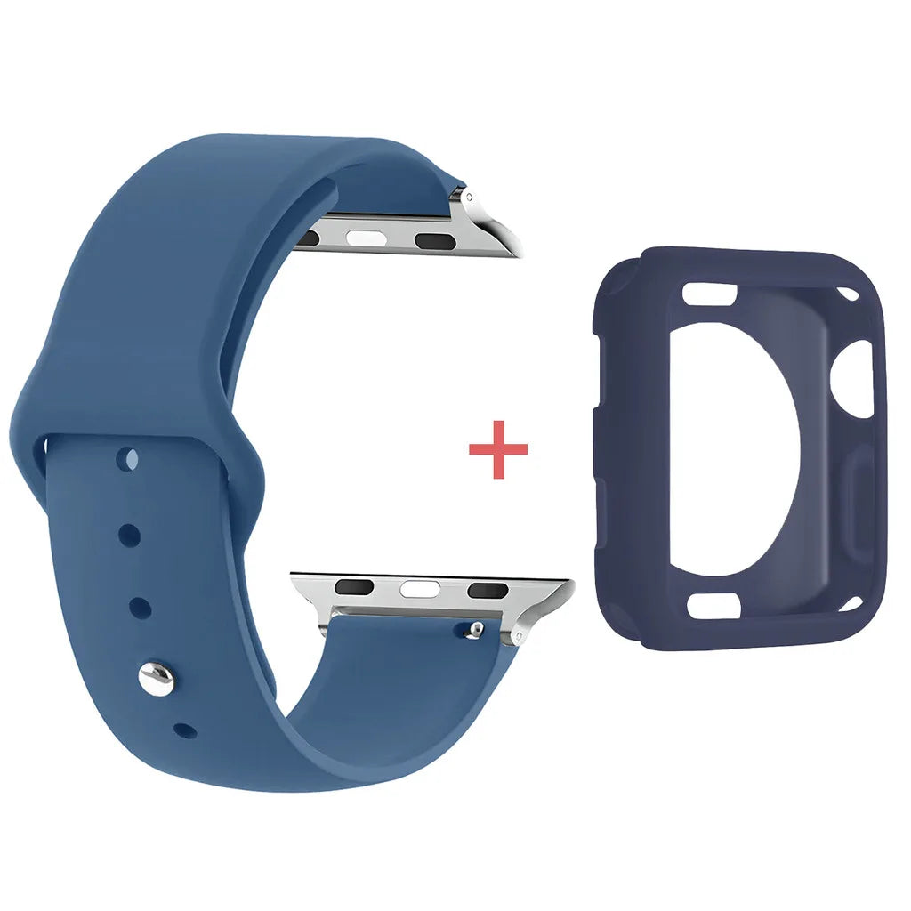 TPU Case+band Screen Protectors for Apple Watch 38mm 40mm 41mm 42mm 44mm 45mm 49mm Apple Watch Series 11 10 9 8 7 6 5 4 Ultra SE