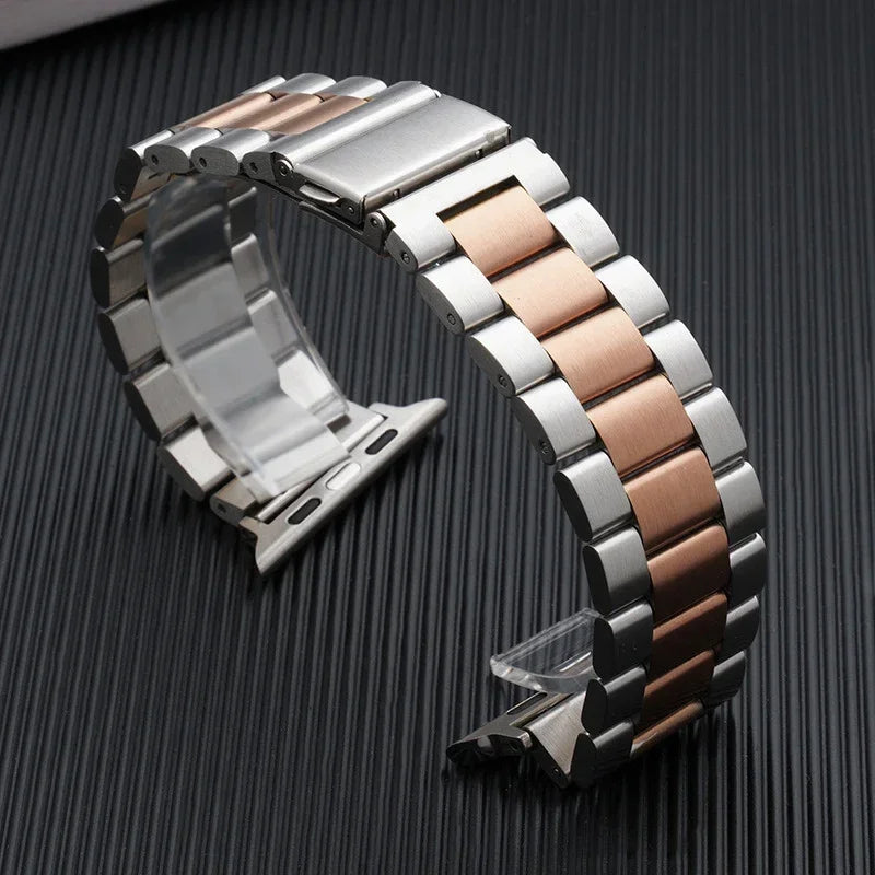 Stainless Steel band for Apple Watch band 45mm 44mm Ultra 2 49mm 42mm 40mm 41mm 46mm metal watch band SEries 10 9 8 7 6 5 4 3 SE