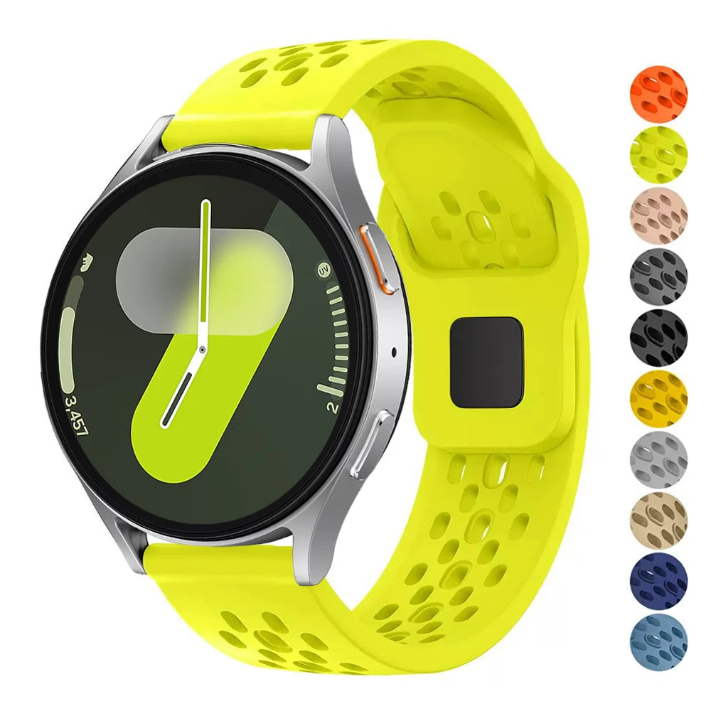 20mm 22mm Straps For Samsung Galaxy Watch 7/FE/5/pro/6/4/Classic/Active 2/Gear s3 correa Bracelet Huawei watch GT/5 Pro/4/3 Band