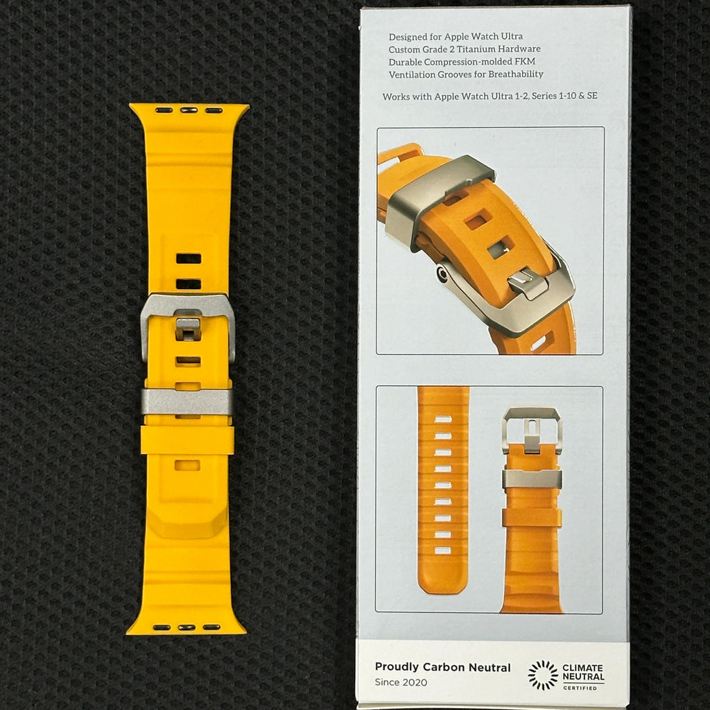 Luxury Silicone band for Apple Watch 46mm Series 10 Ultra 2 49mm 45mm Breathable Sport band for 44mm 42mm Series 9 8 7 6 5 4 3 2 1 SE