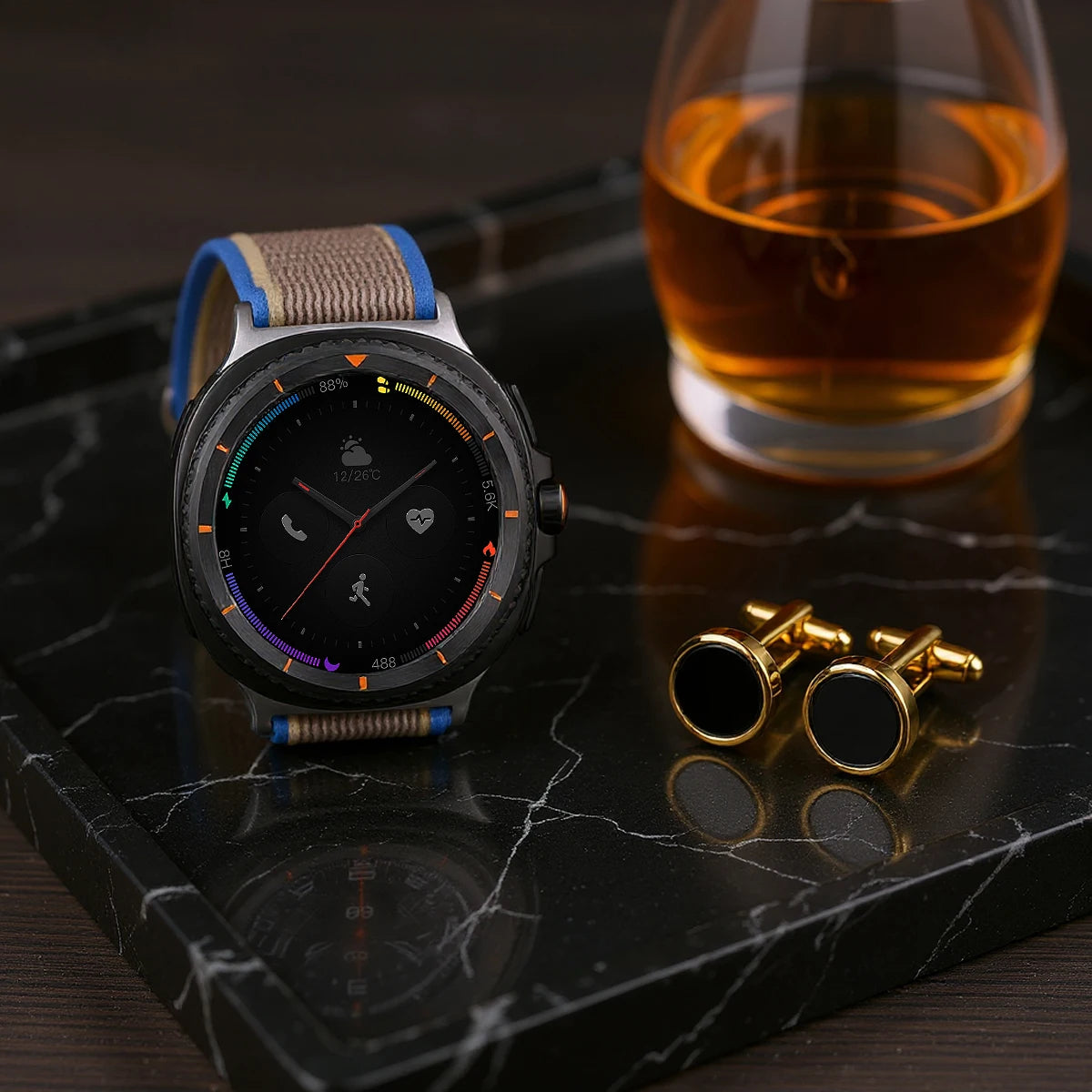 Trail Loop strap for Samsung galaxy watch 8 40 44mm/8 classic Nylon Sport Band for galaxy 8 classic 46mm Smartwatch Bracelet