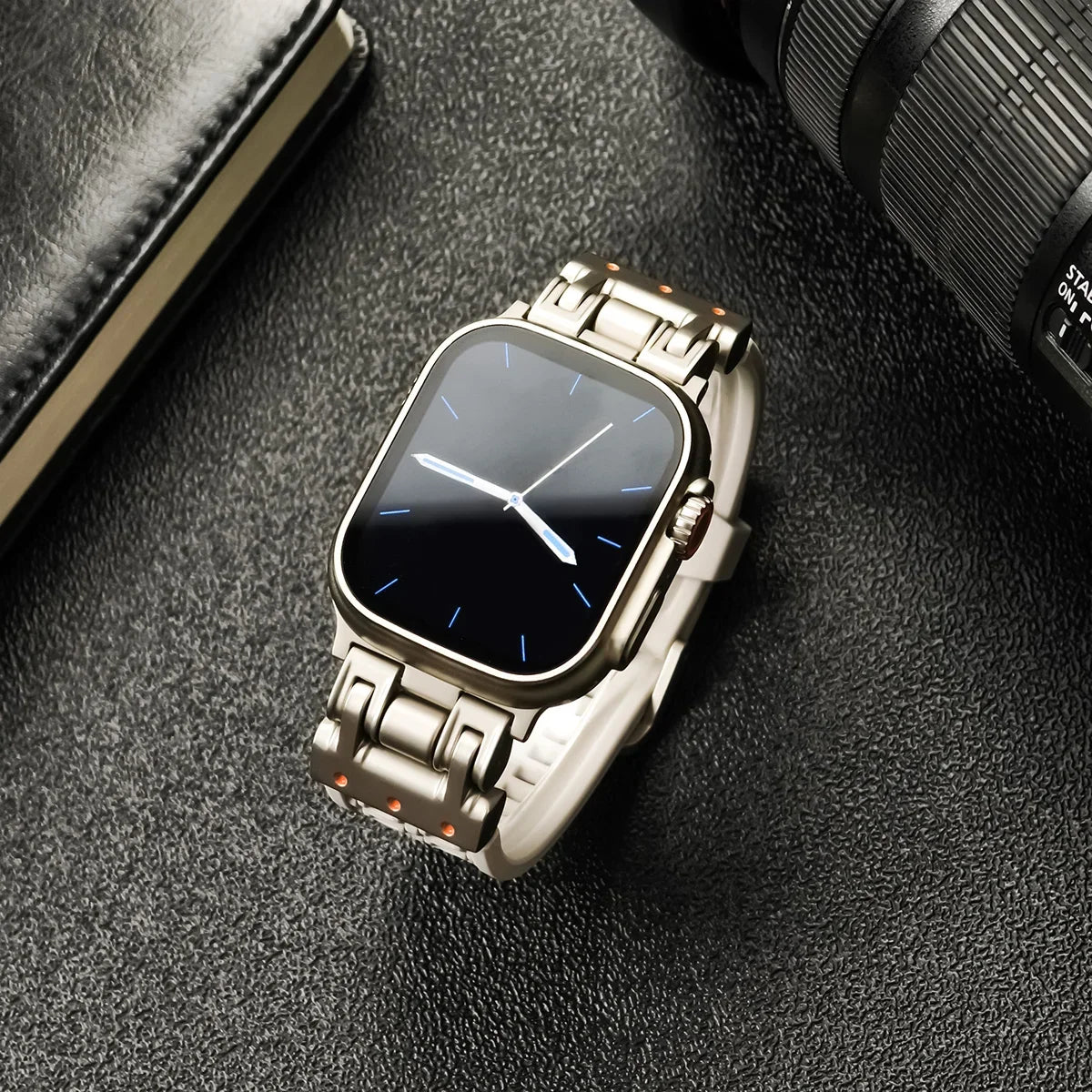 Soft Silicone band for Apple Watch Ultra 2 49mm 45mm 42mm 44mm sport Breathable band for Apple Watch Series 9 8 7 6 5 4 band