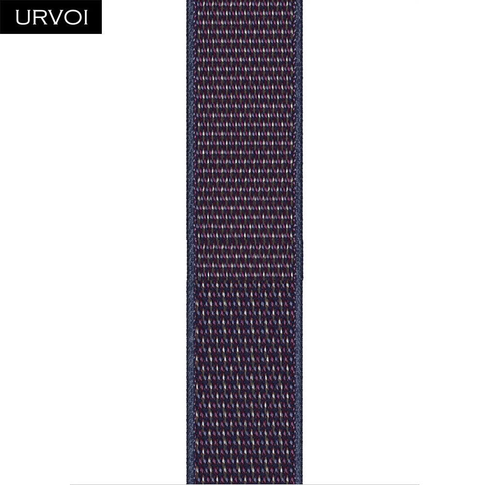 URVOI Sport Loop for Apple Watch Ultra 3 2 Series 11 10 9 8 SE3 Nylon loop for Apple Watch sport band 42mm 46mm breathabe hook fastener
