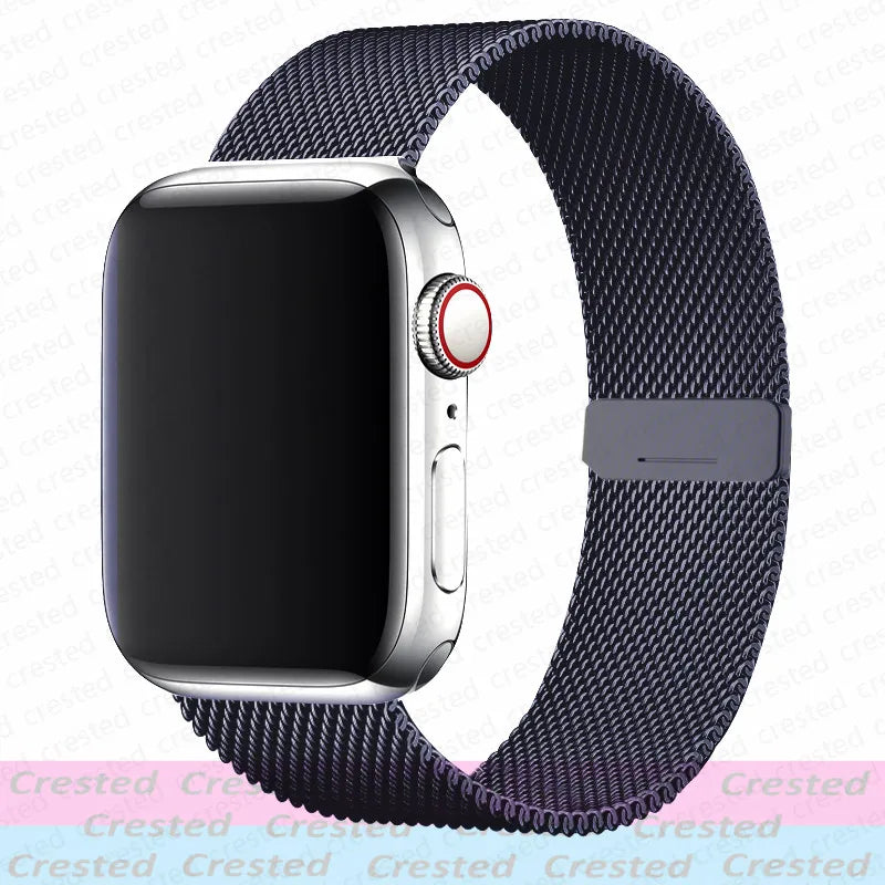 Magnetic band For Apple Watch band 44mm 40mm 45mm 46mm 49mm 42mm 41mm 38mm belt band Apple Watch Series 10 9 3 6 7 8 SE Ultra 2