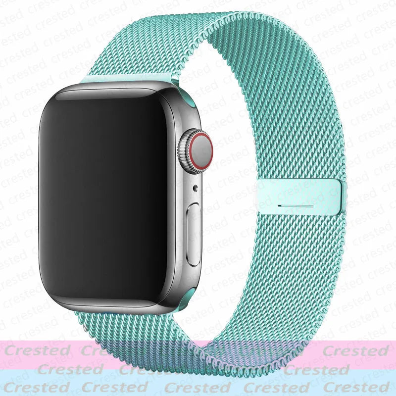 Magnetic band For Apple Watch band 44mm 40mm 45mm 46mm 49mm 42mm 41mm 38mm belt band Apple Watch Series 10 9 3 6 7 8 SE Ultra 2