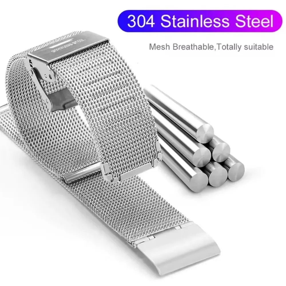 Stainless Steel Strap for Samsung Galaxy Fit 3 Smartwatch Strap Metal Loop Bracelet Watchband for Galaxy Fit3 Replacement Correa