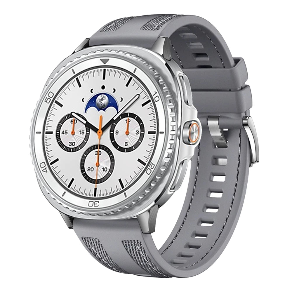 Samsung Galaxy watch 8 Strap 44mm 40mm Replacement Correa Sport Nylon+Silicone Bracelet Galaxy watch 8 classic 46mm Band