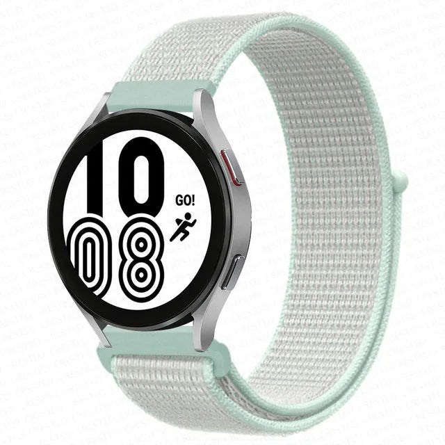 Band For Samsung Galaxy Watch 7/FE/4/5 Pro/6 classic/active 2 44mm 40mm Nylon correa Bracelet Huawei GT 2e 3 4 20mm 22mm Straps