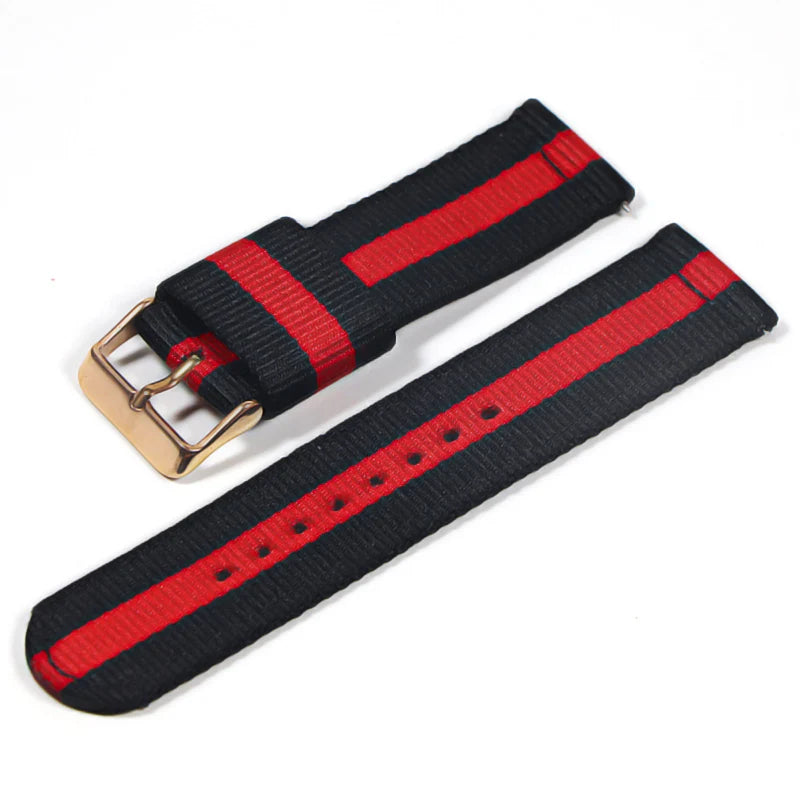 22mm Nylon watch strap For Samsung Galaxy watch 46mm 42mm Active2 Active1 Gear S3 frontier Sports nylon bang