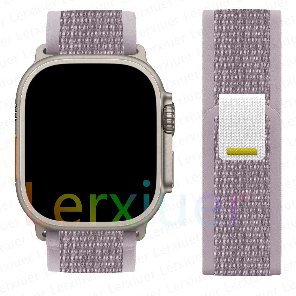 Trail loop band for Apple Watch Ultra 2 band 49mm 44mm 45mm 40mm 41mm 46mm 42mm 45mm 44mm band Apple Watch Series 10 SE 9 8 7 6 5