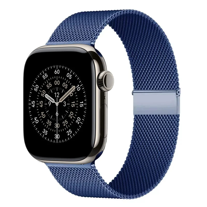 Milanese loop For Apple Watch Series 11 10 8 7 6 5 4 SE 9 Ultra 2 3 49mm band Apple Watch 45mm 44mm 38mm 40mm 41mm 42mm 46mm bands