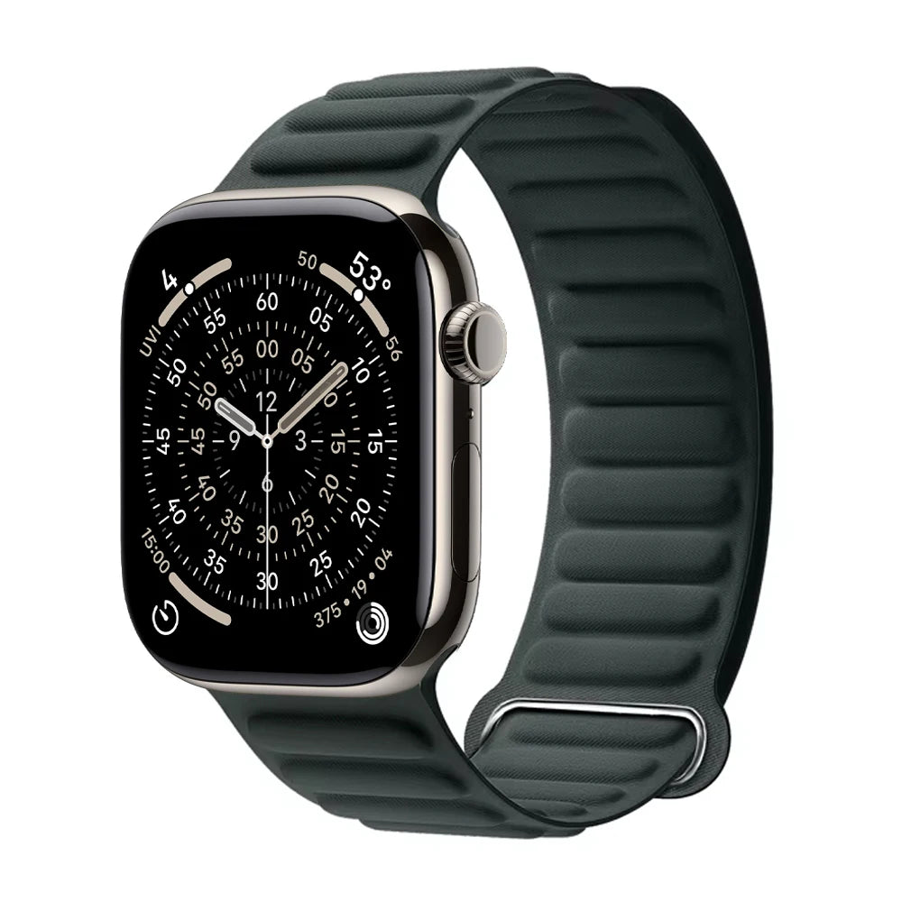 FineWoven band for Apple Watch 11 band 46mm 42mm 49mm 40mm 45mm 41mm 44mm Magnetic Link band Apple Watch Series 10 9 8 6 7 SE Ultra 3