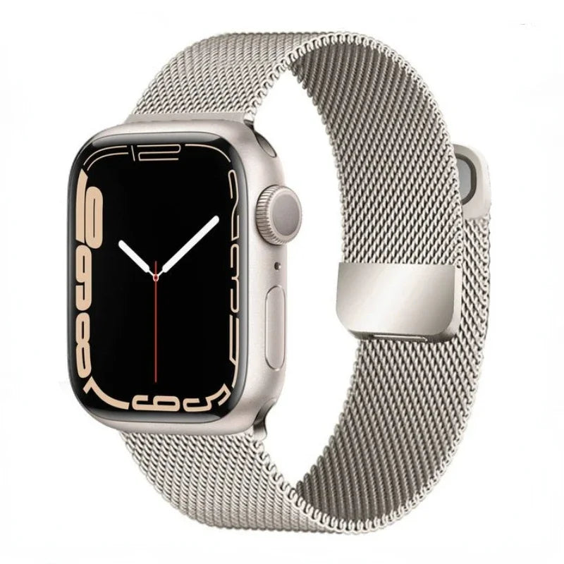 Milanese Loop band for Apple Watch 11 10 9 8 6 5 SE3 46mm 42mm 45mm 41mm 44mm 40mm Magnetic band Apple Watch Ultra 3 2 49mm band