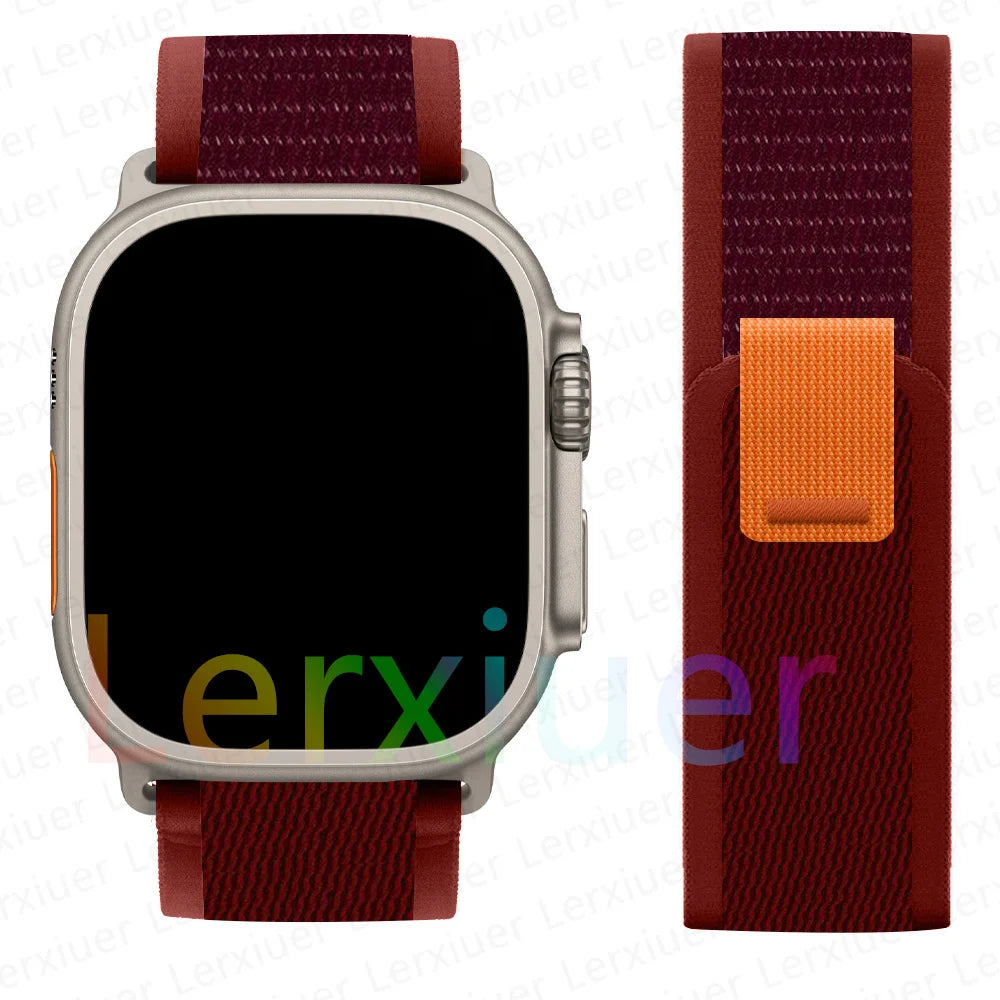 Trail Loop band for Apple Watch Ultra 3 2 band 49mm 46mm 44mm 45mm 40mm 41mm 42mm Correas band Apple Watch Series 11 10 SE 9 8 7