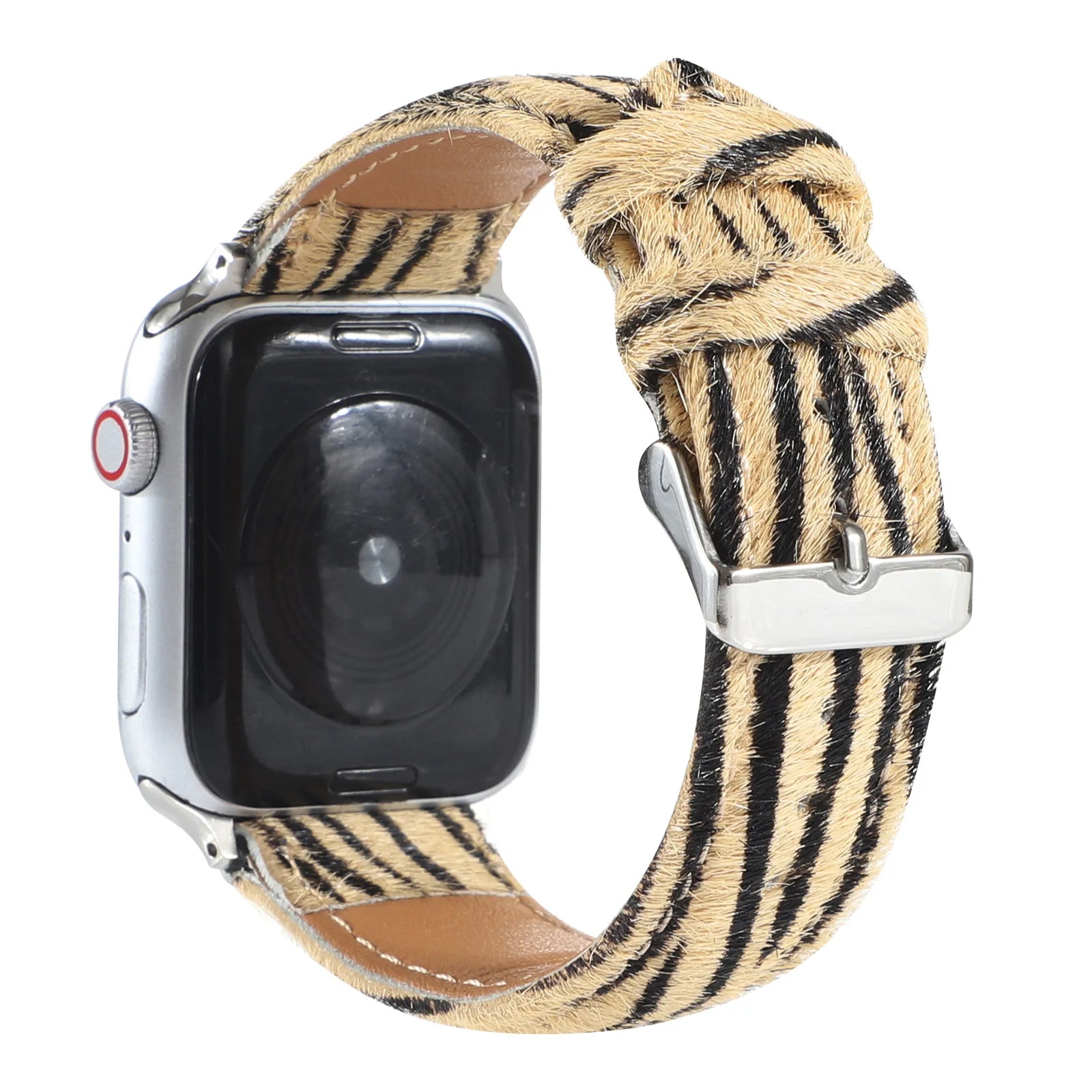 Leopard Horse Hair Leather band For Apple Watch band 40mm 41mm 42mm 44mm 45mm 49mm Apple Watch band Series 4 5 6 7 8 9 SE Ultra