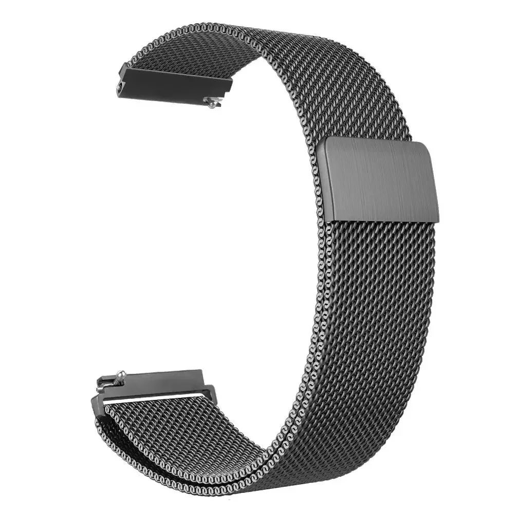 20/22mm Magnetic Milanese Strap for Samsung Galaxy Watch 7 6 5 4 40 44mm Gear S3 Stainless Steel Band for Huawei 4 GT3 Bracelet