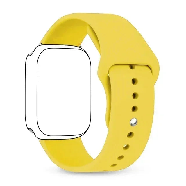 Silicone band For Apple Watch band 46mm 42mm 45mm 44mm 49mm 41mm 40mm 38mm band Apple Watch Series 10 9 8 Ultra 7 SE 3 4 6 Band