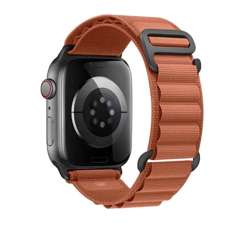 bands for Apple Watch Ultra 3 band 49mm 45mm 46mm 42mm 44mm 41mm 40mm Nylon Alpine band correa Apple Watch Series 11 10 9 8 7 6 SE