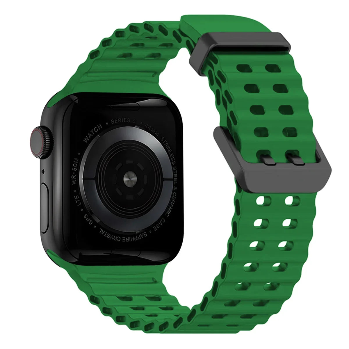 Silicone band for Apple Watch Ultra 3 49mm 46mm 45mm 44mm 42mm 38mm 41mm 40mm Sport band for Apple Watch Series 11 10 9 8 7 6 5 4 SE3 2 Corr