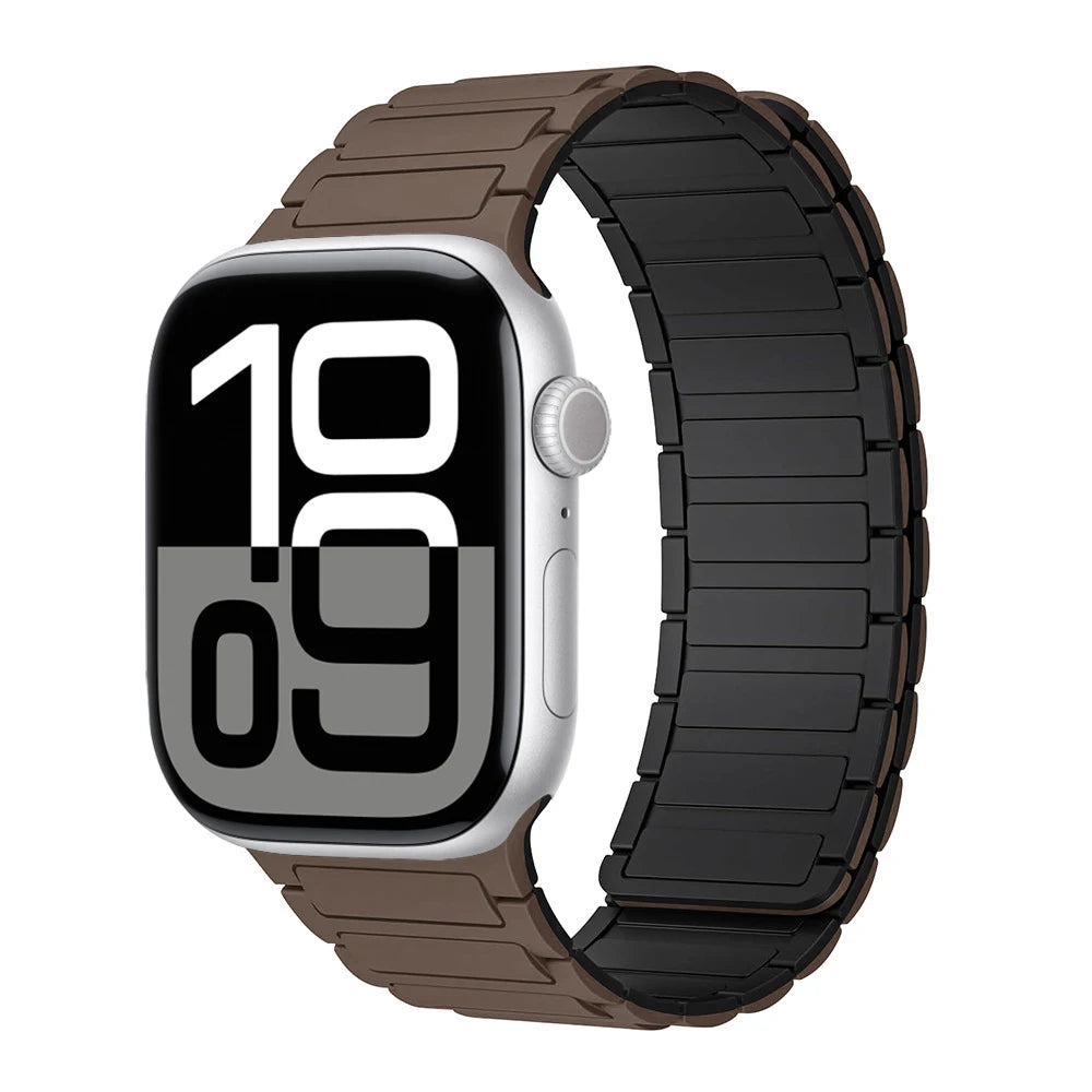 Magnetic Loop band for Apple Watch band 46mm 44mm 40mm 45mm 41mm 42mm Silicone band Apple Watch Series 11 10 9 8 7 6 SE Ultra 3