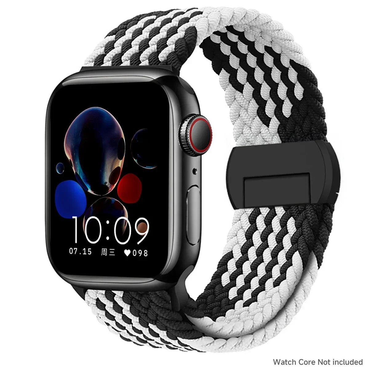 Braided band For Apple Watch band 44mm 40mm 45mm 49mm 41mm 38mm buckle band Apple Watch Series SE 10 9 8 7 6 Ultra 2 Magnetic Band