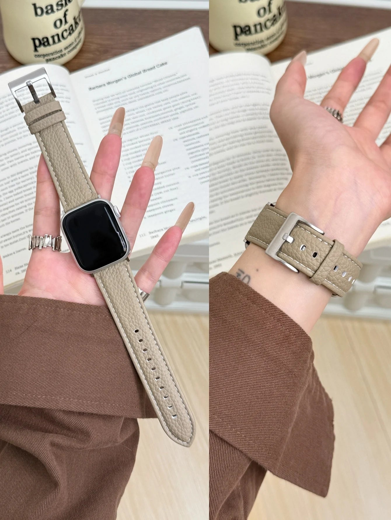 Leather Loop For Apple Watch band For Women Sport Correa 38mm 40mm 41mm 42mm 44mm 45mm 46mm 49mm , band For Apple Watch