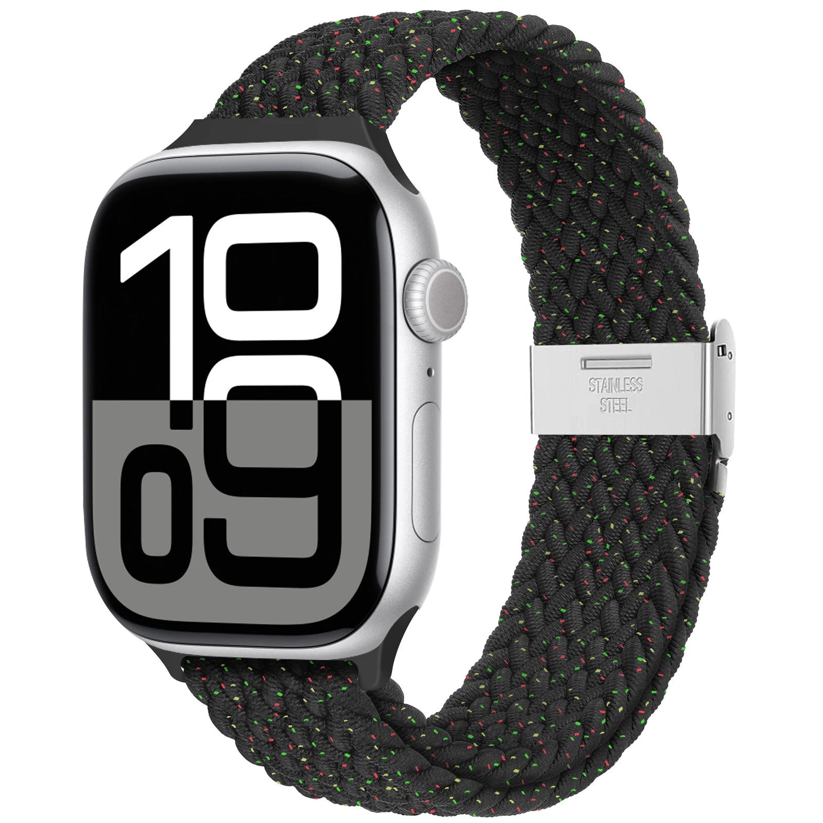Slim Braided Solo Loop band For Apple Watch band 45mm 41mm 44mm 40mm 46mm 42mm 49mm band Apple Watch Series Ultra 2 10 9 SE 8 7