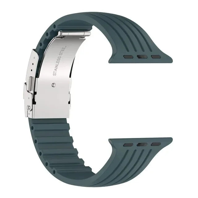 Silicone band Soft band For Apple Watch Ultra 2 44mm 40mm 49mm 45mm 41mm 38mm 42mm 45mm Apple Watch Series 3 6 SE 7 8 9