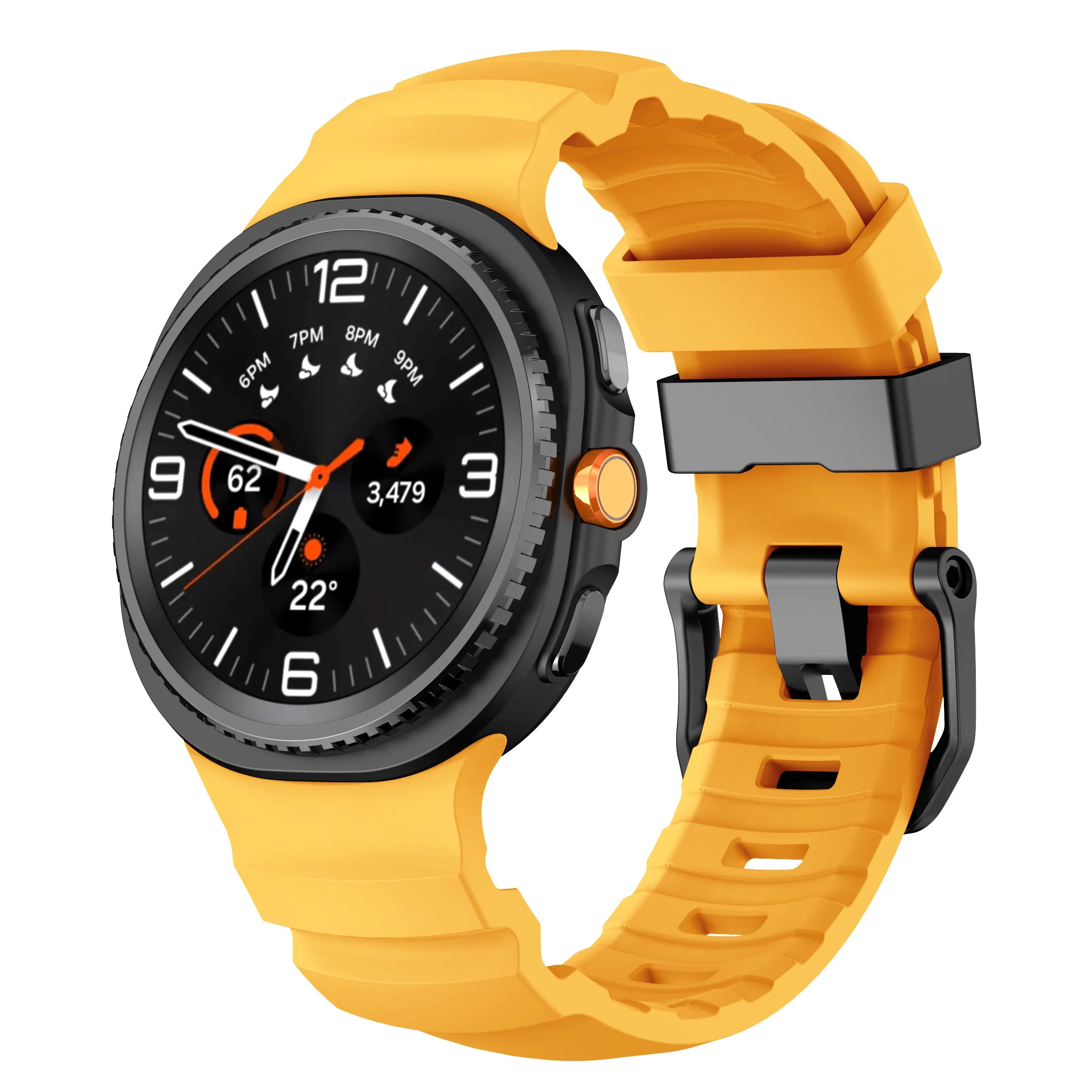 Trail Silicone Band for Samsung Galaxy Watch 8 Strap 44mm 40mm No Gaps Bracelet for Galaxy Watch 8 Classic 46mm Sport Wristband