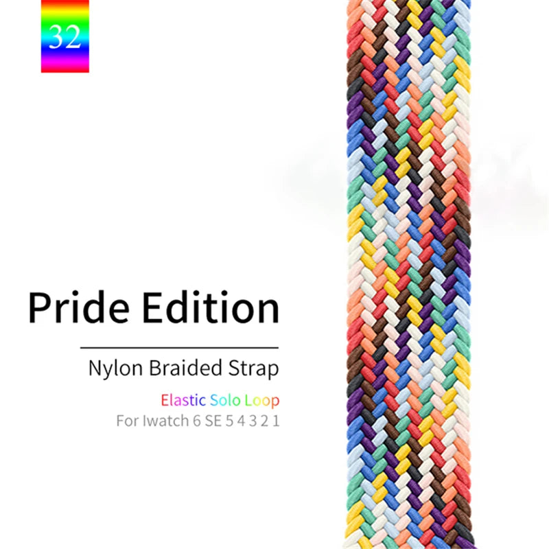 Elastic Solo Loop band For Apple Watch 44mm 40mm 45mm 41mm 46mm 42mm Ultra 49mm band for Apple Watch Series 10 9 8 7 SE 6 5 4 band