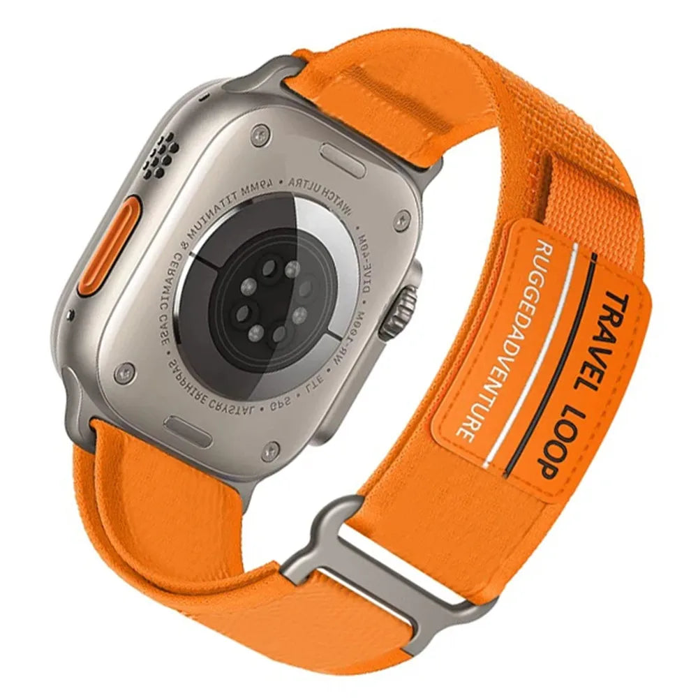 Trail Loop band for Apple Watch Ultra 2 49mm band 46mm 44mm 40mm 41mm 42mm 45mm Nylon band for Apple Watch Series 10 9 8 7 6 SE