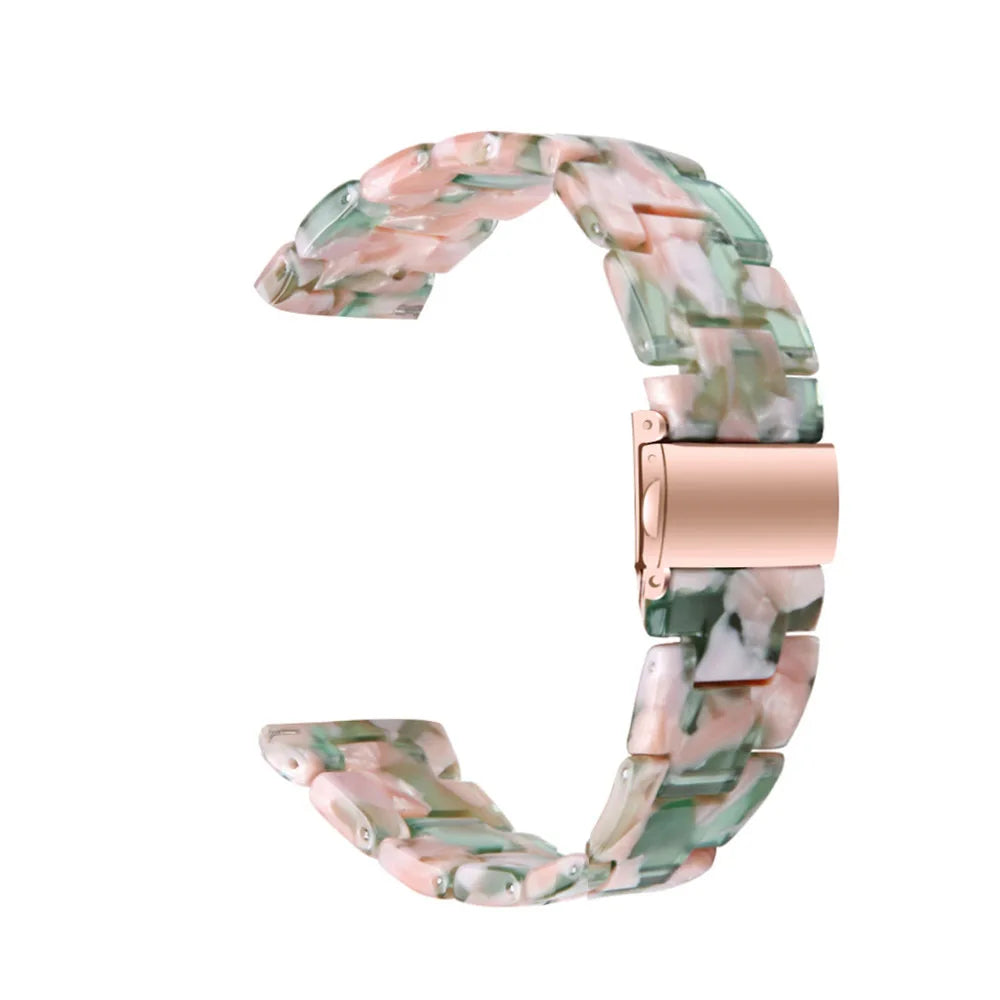 20mm Resin Band Loop For Samsung Galaxy Active 2 40 44mm Bracelet Strap Correa For Watch 3 41mm 4 5 6 7 Classic 42mm 46mm