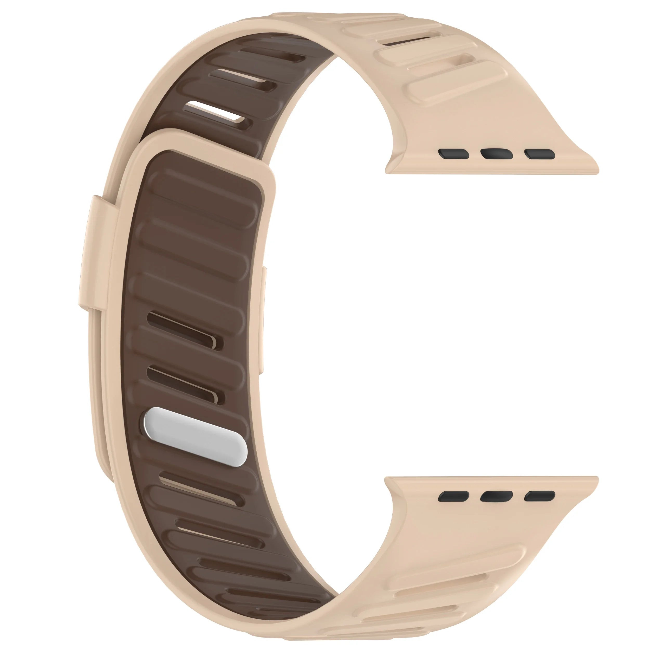 Silicone Sport band For Apple Watch Ultra 2 3 49mm band 42mm 44mm 45mm 46mm Slanted Buckle band for Apple Watch 11 10 9 8 7 6 5 4 SE 3