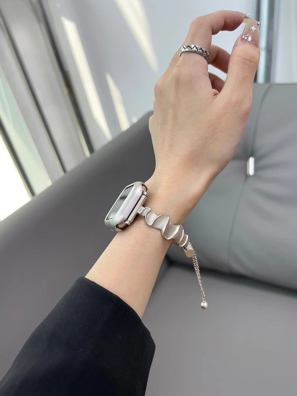 Women metal band for Apple Watch 10 Ultra 46mm 9 8 7 band 42mm 45mm 41mm Belt band Apple Watch Series 6 SE 40mm 44mm 49mm Watchband