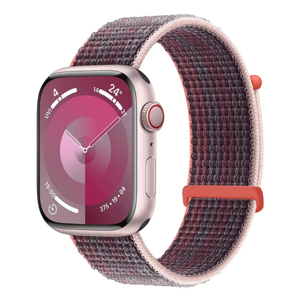 Nylon band For Apple Watch 11 10 9 8 7 45mm 41mm 42mm 46mm Ultra 3 2 1 49mm Adjustable band Apple Watch 6 5 4 SE3 44mm 40mm band