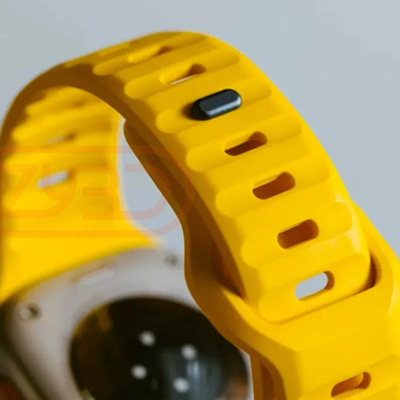 Sport band For Apple Watch Ultra 9 8 7 6 SE 5 Soft Silicone Lightweight band For Apple Watch 38mm 40mm 42mm 44mm 45mm 49mm