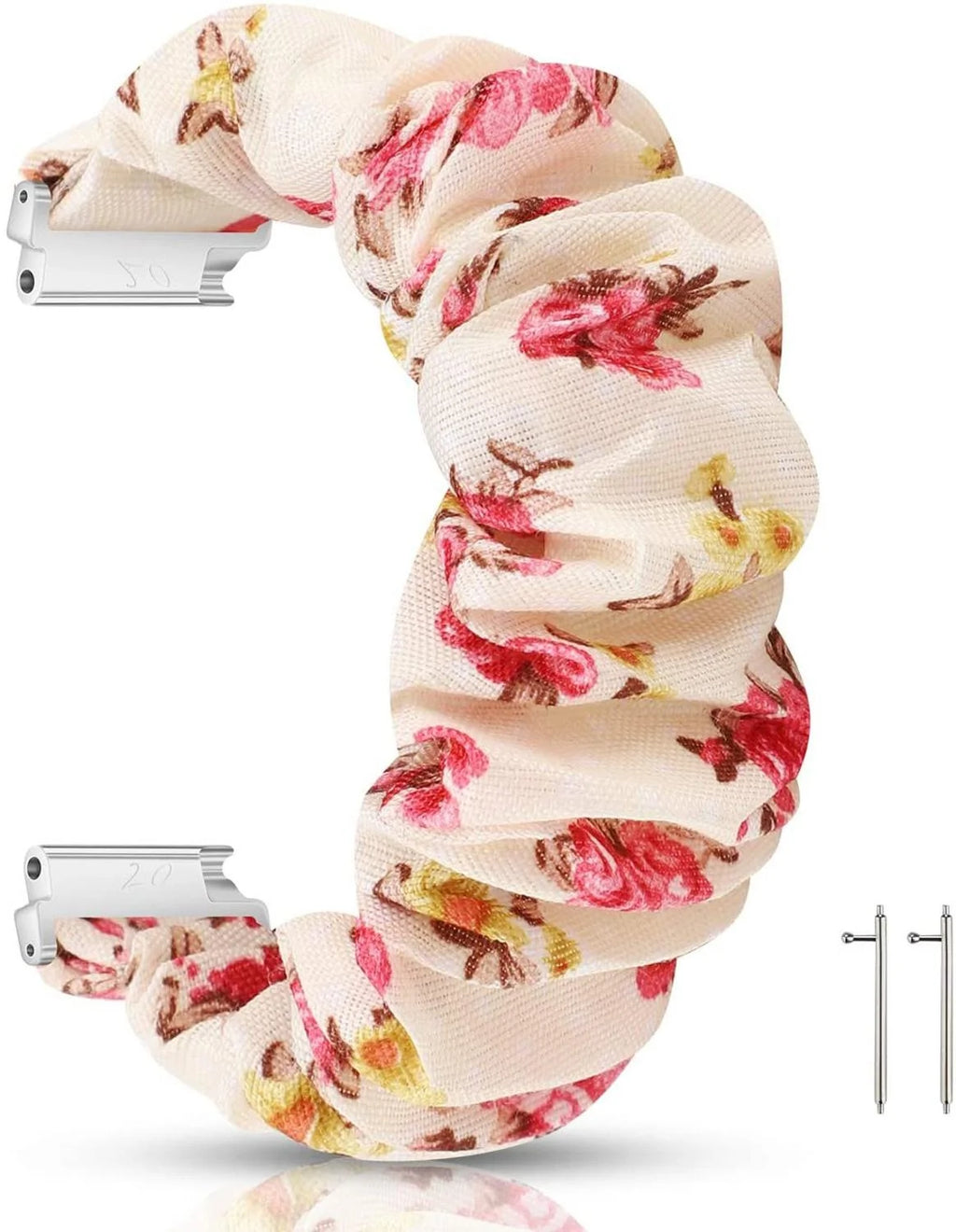 Scrunchie Strap For Samsung Galaxy watch 7/4/5/6 pro 45mm classic 47mm 43mm SOLO LOOP belt correa bracelet HUAWEI GT 2 2e 3 band