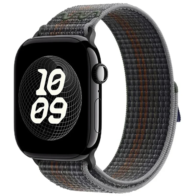 Sport band for Apple Watch band 49mm for Apple Watch S11 S10 9 8 7 6 5 4 3 SE Ultra 2 3 Nylon Loop band 46mm 45mm 44mm 41mm 42mm