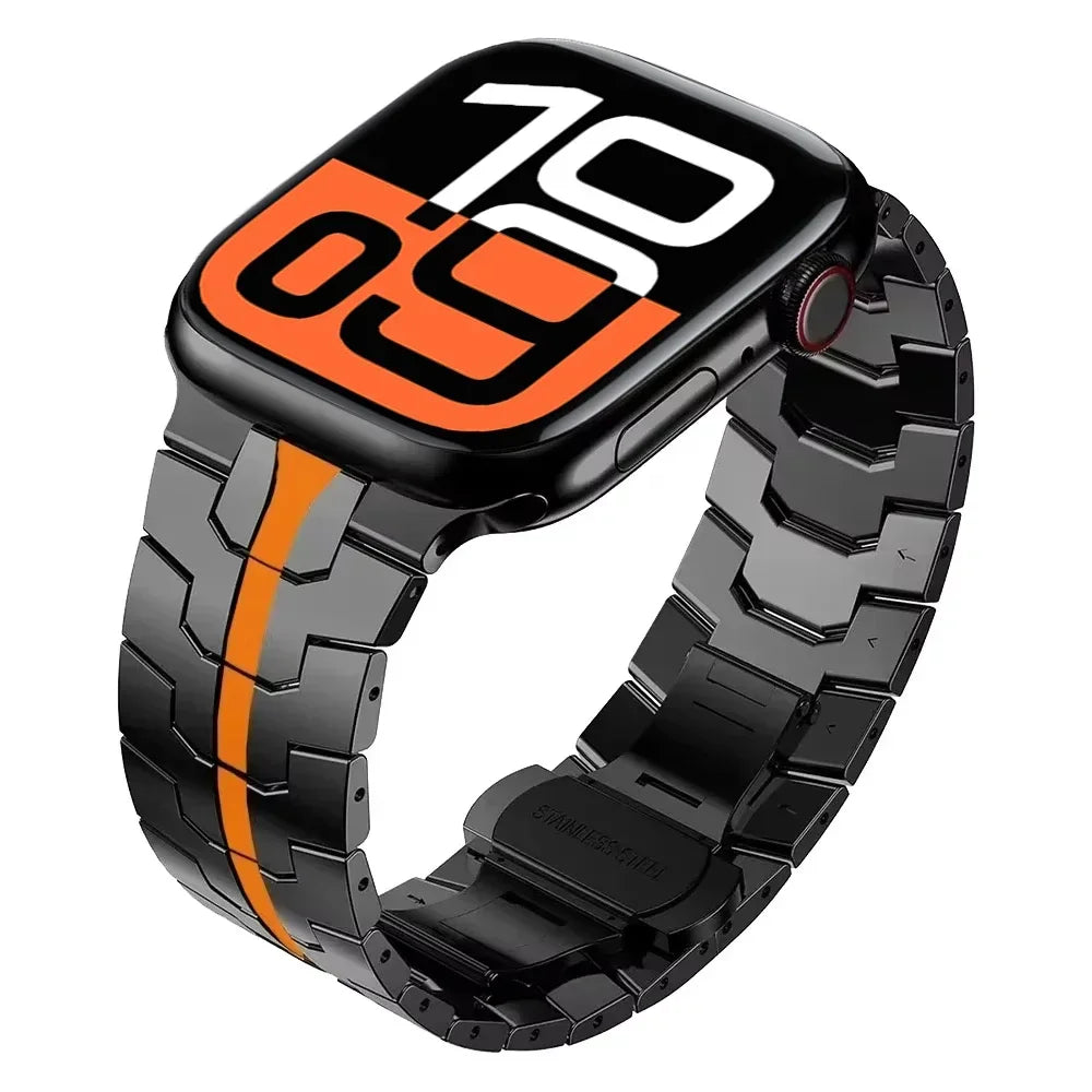 Stainless Steel band for Apple Watch Ultra 2 49mm 46mm 44mm 45mm band metal band for Apple Watch Series 10 9 8 7 6 SE Wristband