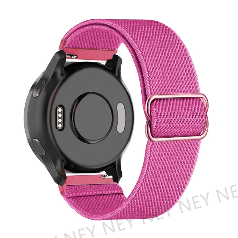 20mm 22mm strap For Samsung Galaxy watch 7 classic 46mm/6 Classic/Gear S3/4/5 pro 44mm 40mm Nylon Elastic Huawei GT 2/3 Pro band