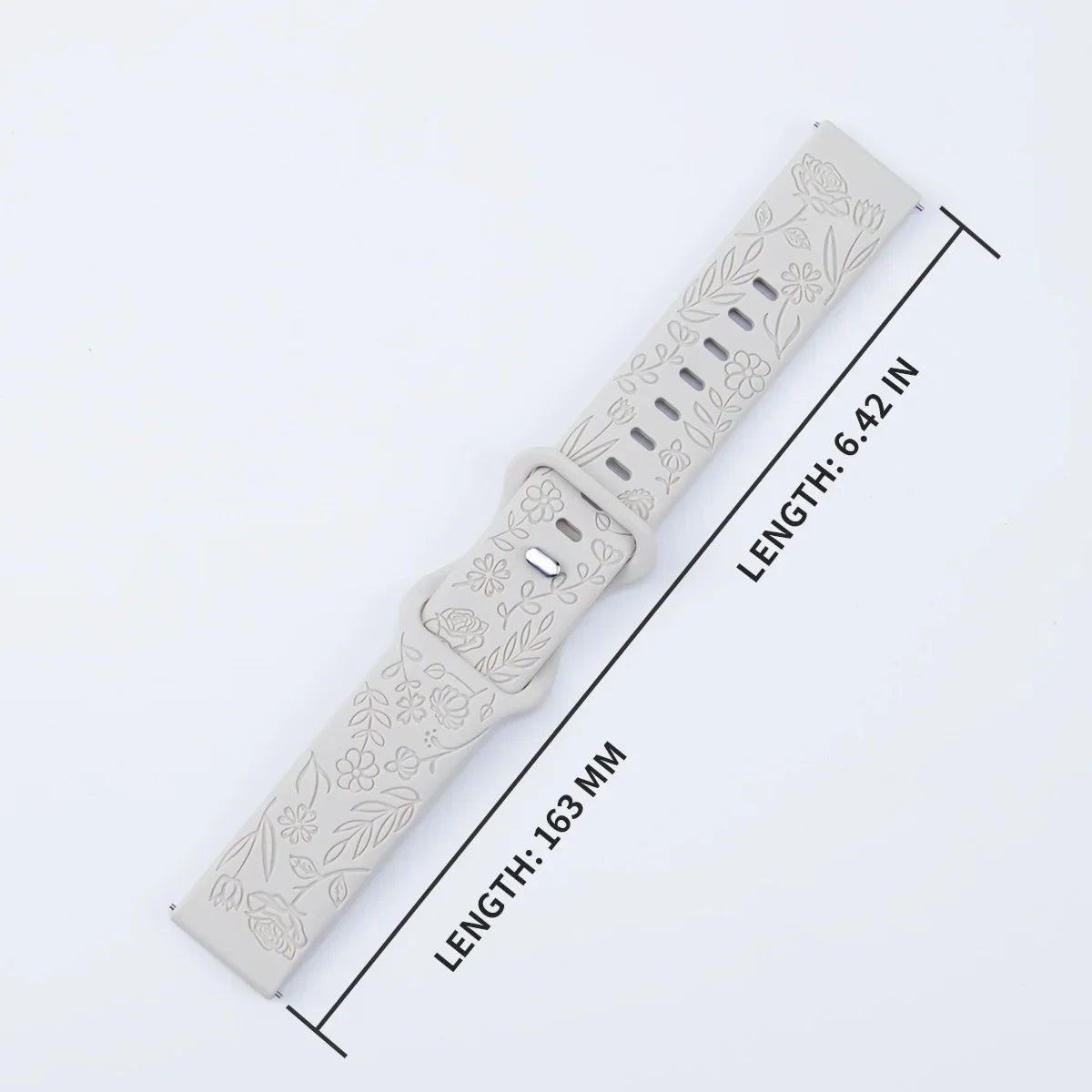 Prints Design Strap for Samsung Galaxy Fit 3 Watch Band Silicone Engraving Bracelet for Samsung Galaxy Fit3 Floral Wristband