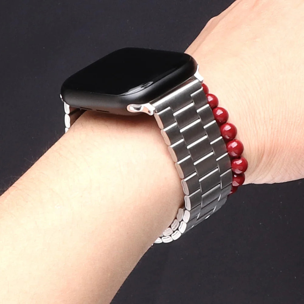 band For Apple Watch band Ultra 2 1 Series 9 8 7 band 45mm 41mm Stainless Steel band Apple Watch SE 6 5 4 44mm 40mm 3 42mm 38mm