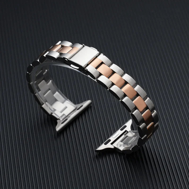 bands for Apple Watch band 10 46mm 44mm 45mm 40mm 42mm 41mm Slim Stainless steel band Ultra 49mm Apple Watch Series 9 8 7 6 SE 5 4